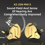 KZ ZSN Pro X Metal Earphones