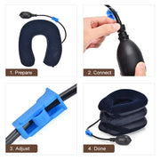 3-Layer Inflatable Neck Massager & Corrector Collar