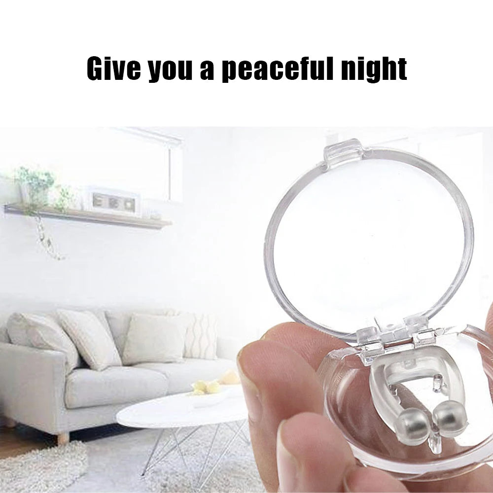 Anti Snore Silicone Magnetic Mini Snoring Guard