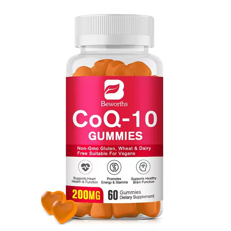 BEWORTHS CoQ10 Gummies – Heart, Brain & Skin Health Support