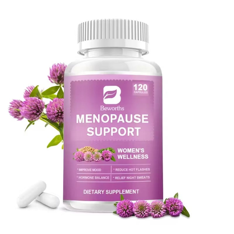 BEWORTHS Red Clover & Soybean Extract – Menopausal Support for Hormonal Balance