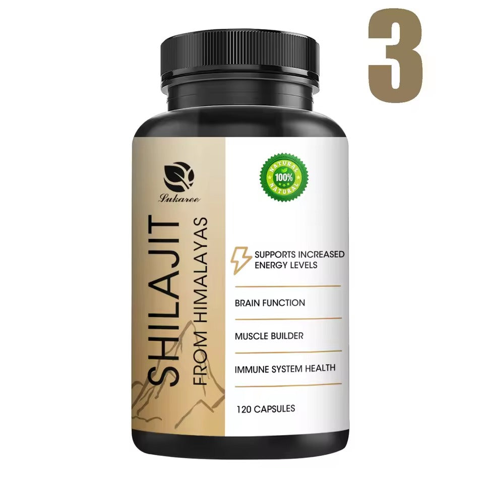 Shilajit Original Capsules – High-Purity Mineral Supplement for Energy, Focus & Stress Relief