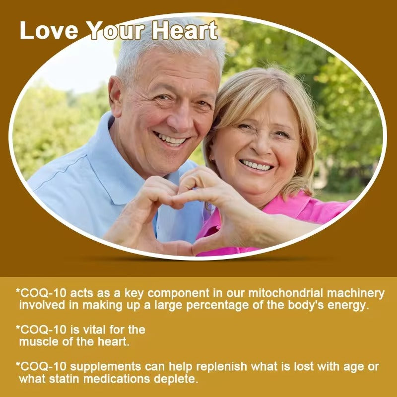 BEWORTHS Coenzyme Q10 Capsules – Heart, Brain & Skin Health Support