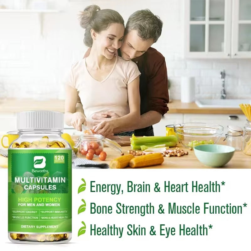 BEWORTHS Multivitamin Capsules – Complete Daily Health Support for Men & Women