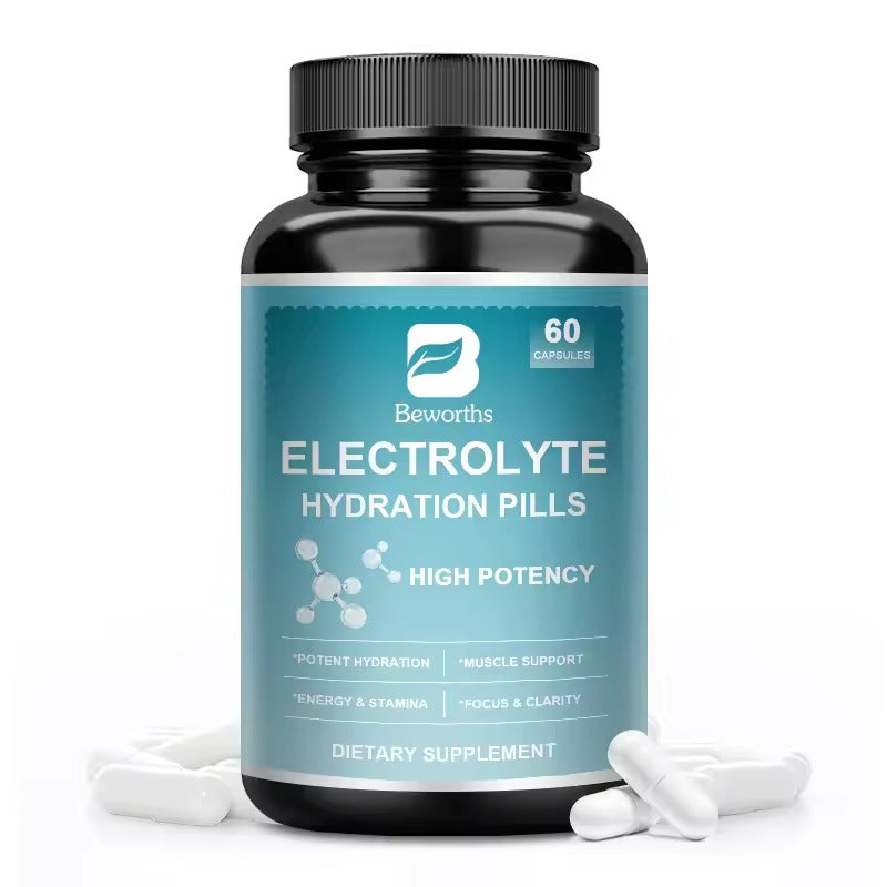 BEWORTHS Electrolyte Capsules – Hydration & Endurance Support for Athletes