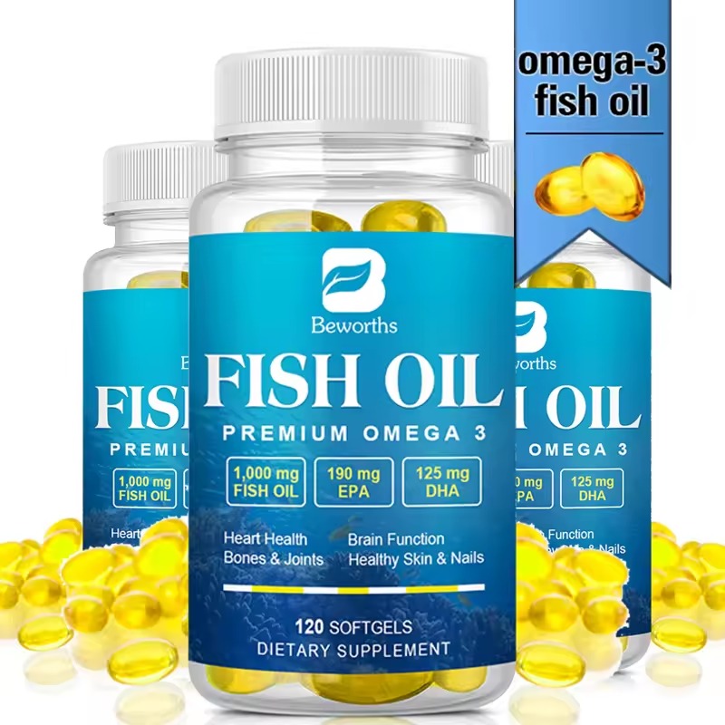 BEWORTHS Omega-3 Fish Oil – High EPA & DHA for Heart, Brain & Immune Support