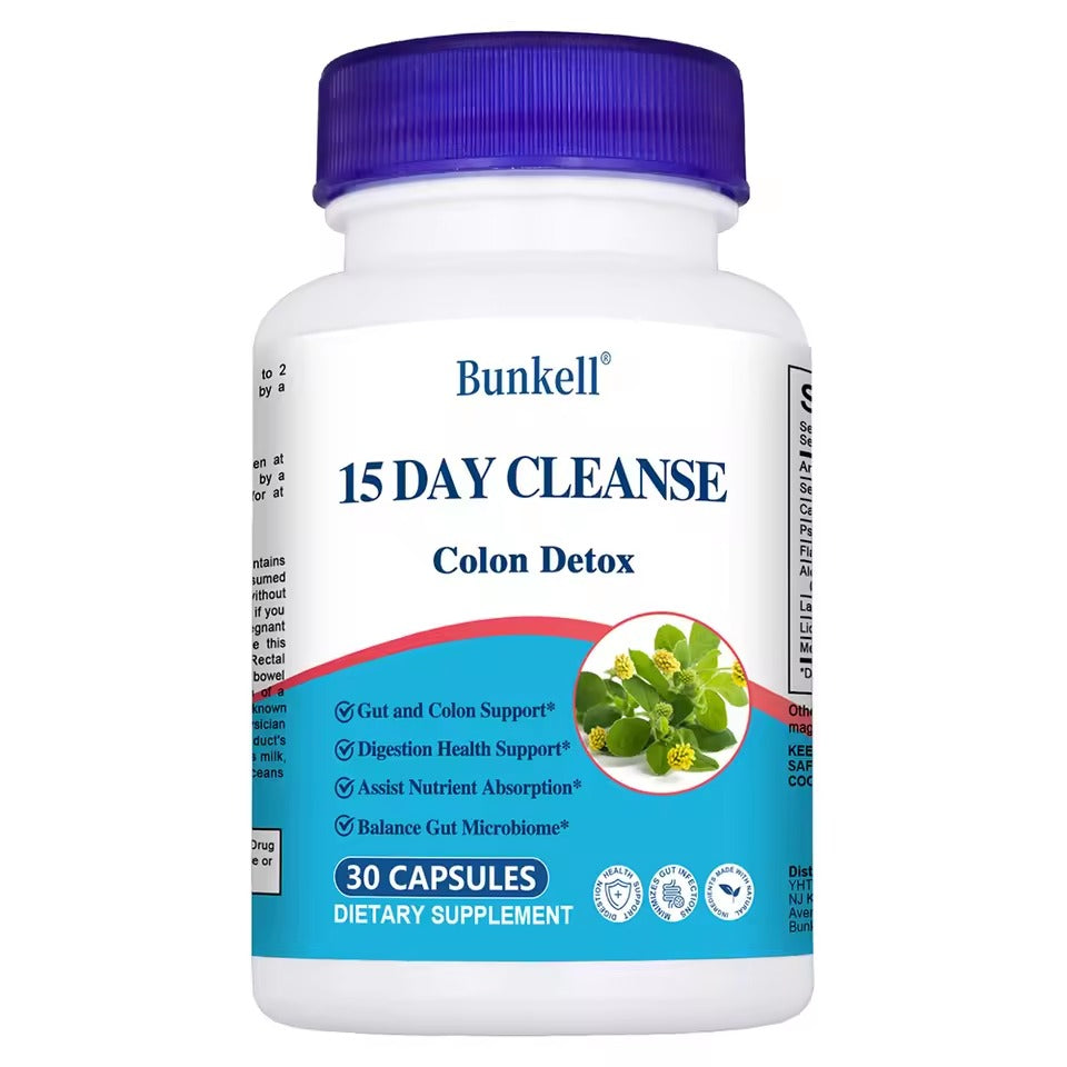 Best Selling Gut Health Supplement – 15-Day Cleanse & Detox for Digestive Comfort