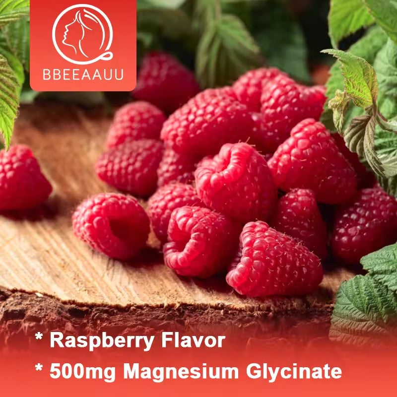 BBEEAAUU Glycinate Magnesium Gummies – Relaxation, Sleep & Stress Relief