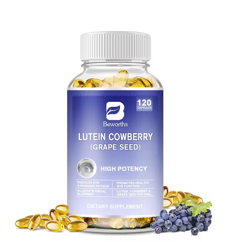 BEWORTHS Lutein Capsules – Eye Strain, Vision & Dry Eye Relief