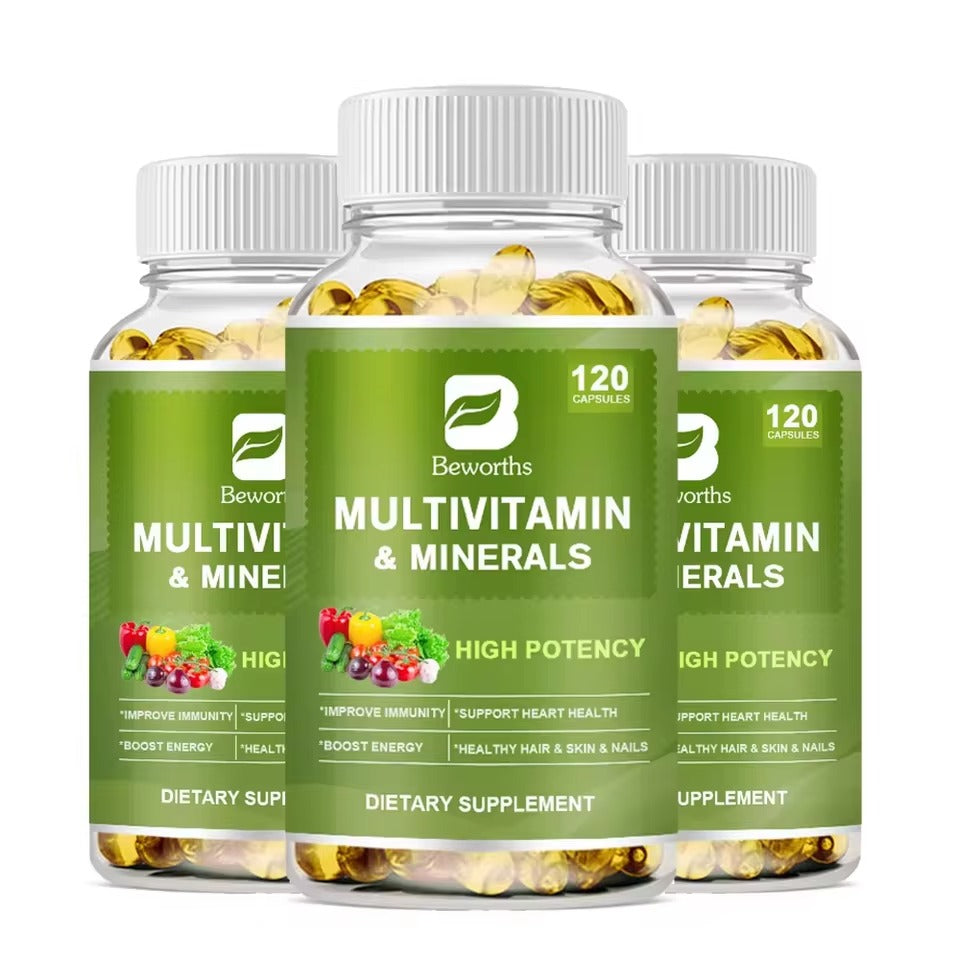 BEWORTHS Complex Vitamin & Mineral Capsules – Immune & Metabolic Health Support