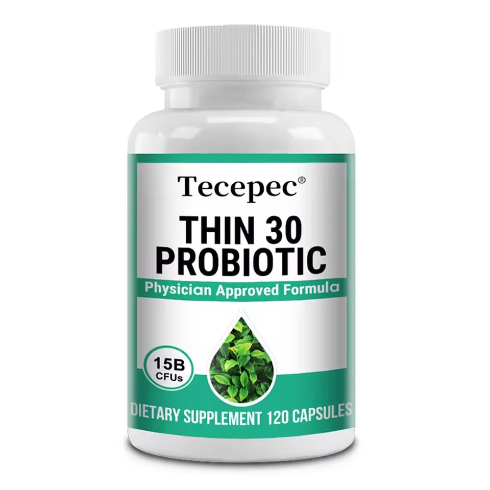 6 Probiotics & Prebiotics with Cayenne Pepper & Green Tea Extract – Weight Management & Gut Health Support