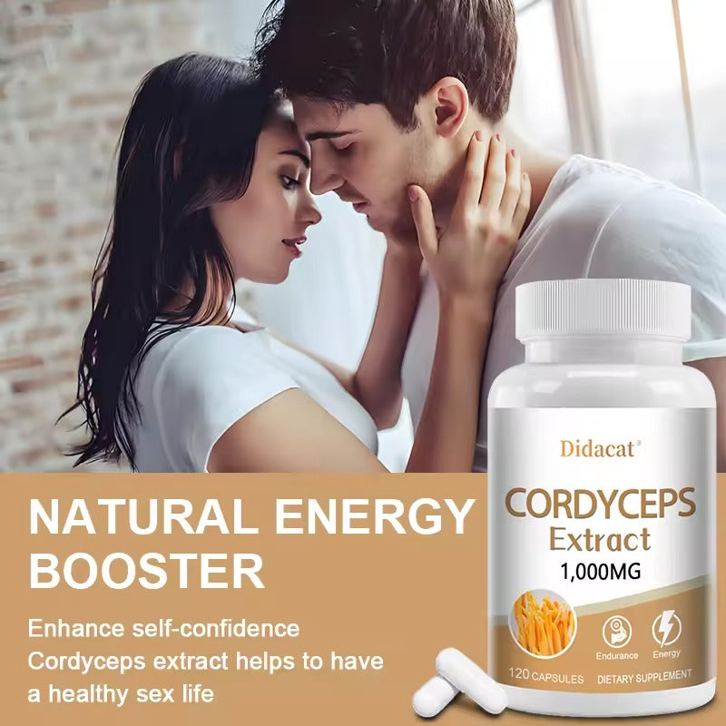 Cordyceps Sinensis Mushroom Extract – Natural Energy & Vitality Support