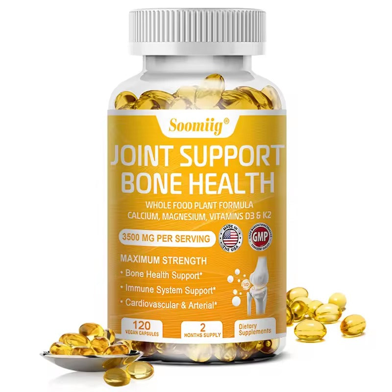Calcium, Magnesium, Vitamin D3 & K2 – Joint, Bone & Muscle Health Support