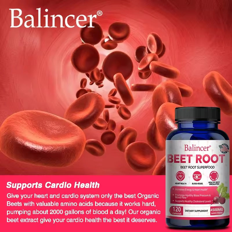 Beetroot Extract – Energy, Immune Support & Healthy Circulation