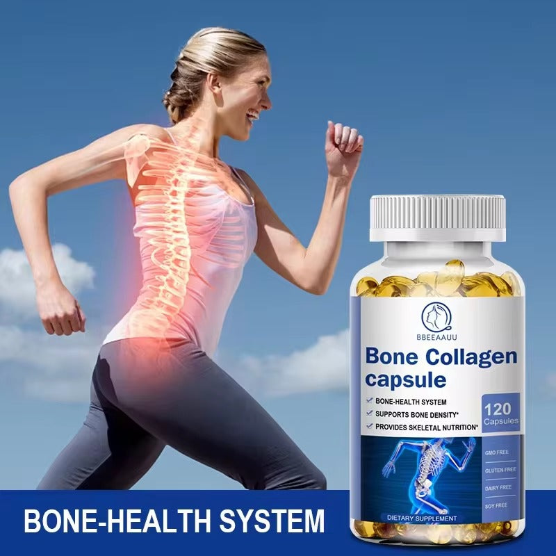 BBEEAAUU Bone Collagen Capsules – Support Bone, Joint & Skin Health
