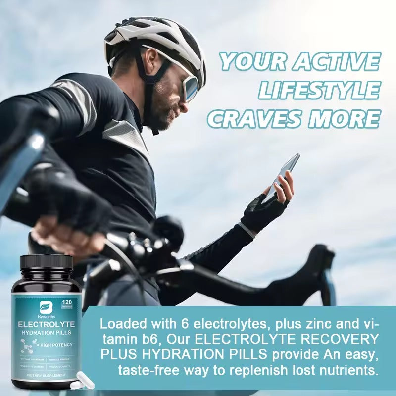 BEWORTHS Electrolyte Capsules – Hydration & Endurance Support for Athletes