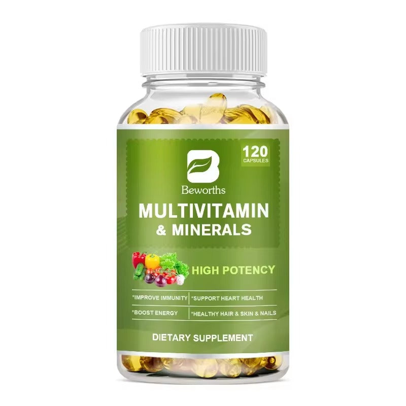 BEWORTHS Complex Vitamin & Mineral Capsules – Immune & Metabolic Health Support