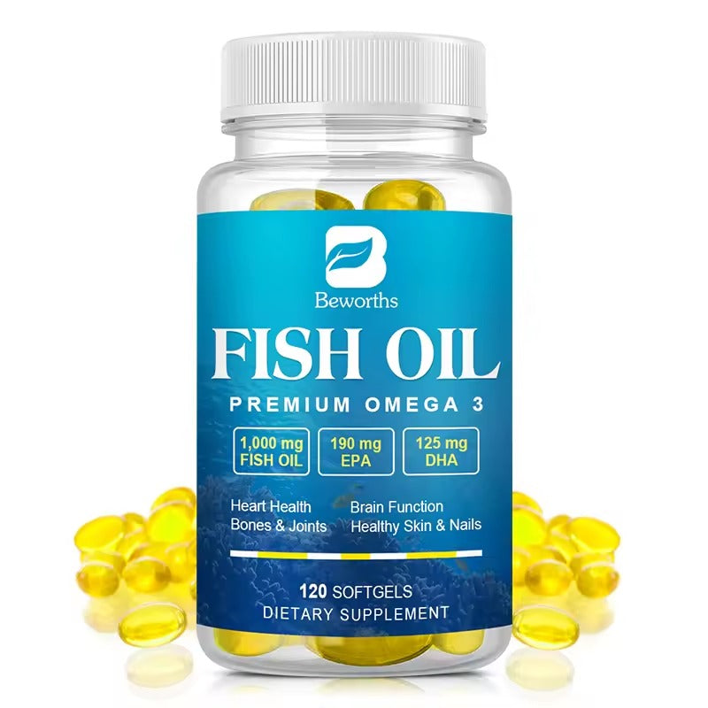BEWORTHS Omega-3 Fish Oil – High EPA & DHA for Heart, Brain & Immune Support