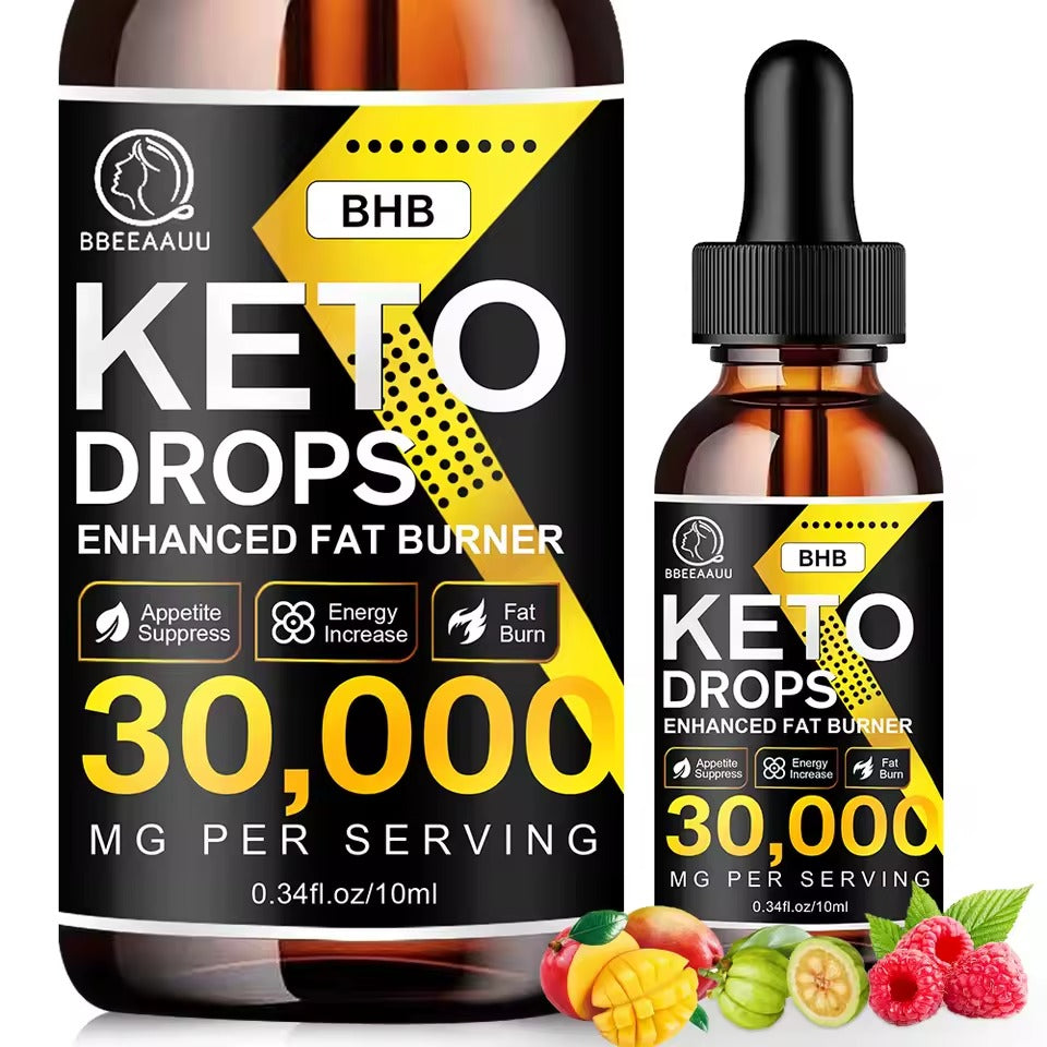 BBEEAAUU BHB Ketogenic Drops – Support Ketosis, Fat Burning & Weight Management