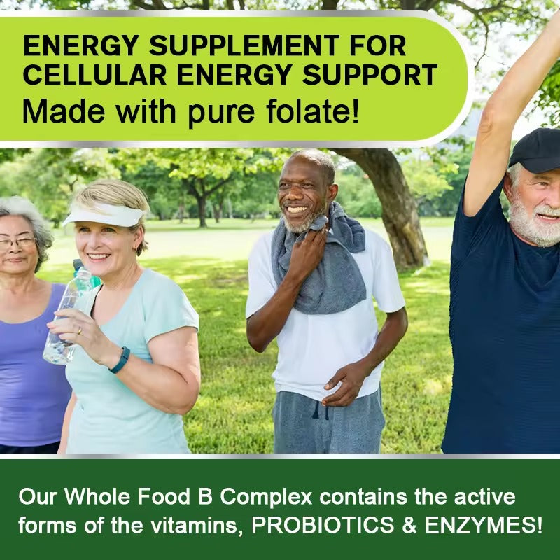 BEWORTHS Vitamin B Complex Capsules – Energy, Stress & Immune Support