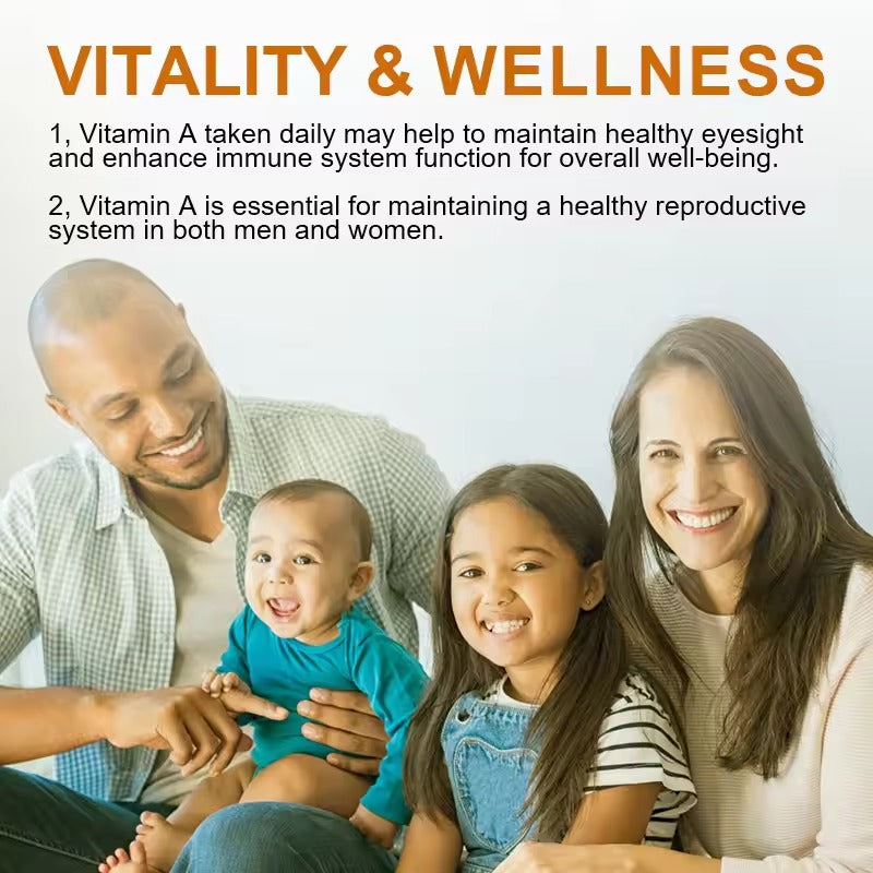 BEWORTHS Vitamin A Capsules – Antioxidant, Skin, Eye & Bone Health Support