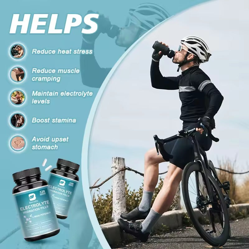 BEWORTHS Electrolyte Capsules – Hydration & Endurance Support for Athletes