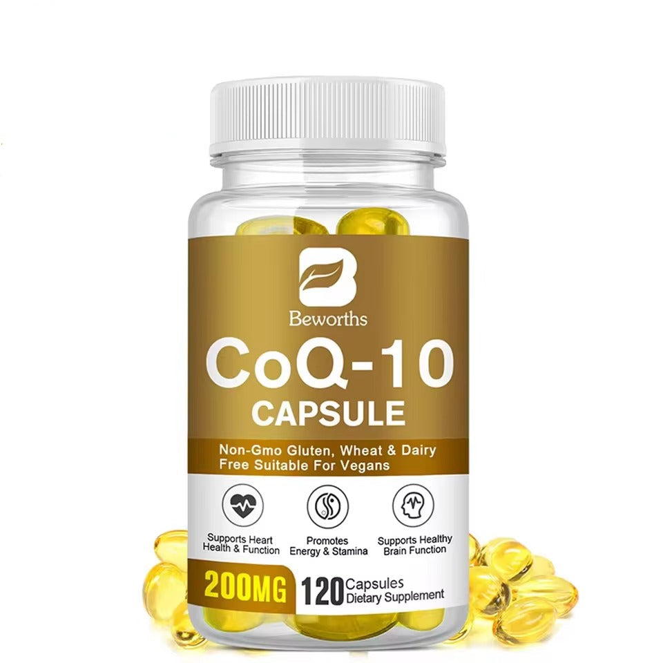 BEWORTHS Coenzyme Q10 Capsules – Heart, Brain & Skin Health Support
