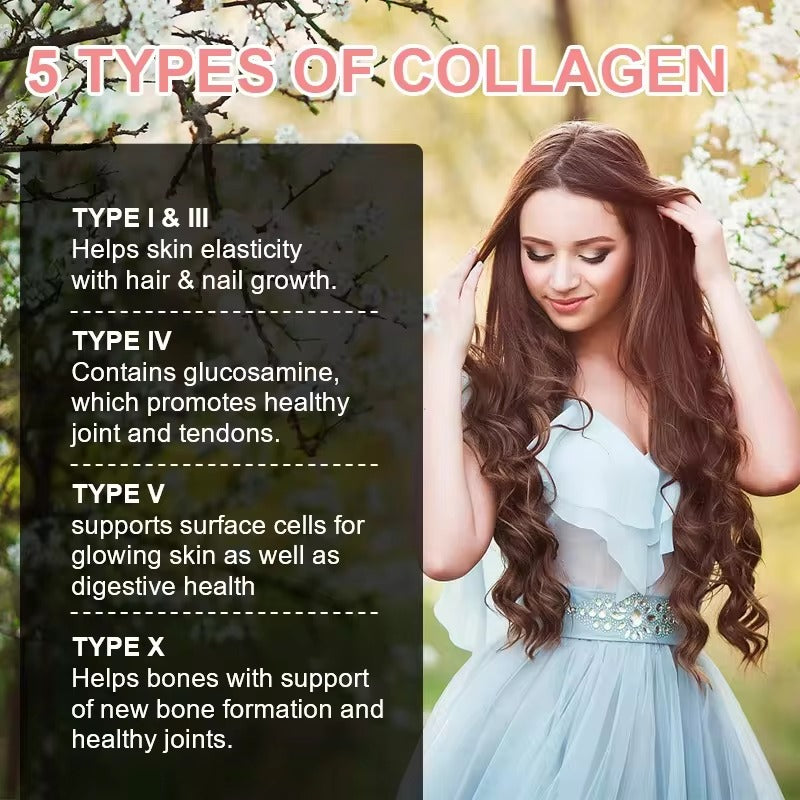 BEWORTHS Collagen Capsules – Multi-Type Collagen for Skin, Joints & Immune Support
