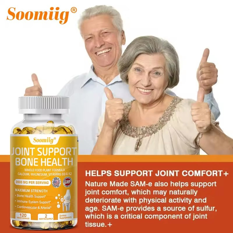 Calcium, Magnesium, Vitamin D3 & K2 – Joint, Bone & Muscle Health Support