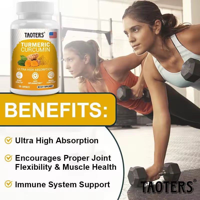 Turmeric Antioxidant Supplement – Supports Heart & Joint Health, Suppresses Inflammation & Boosts Brain Function