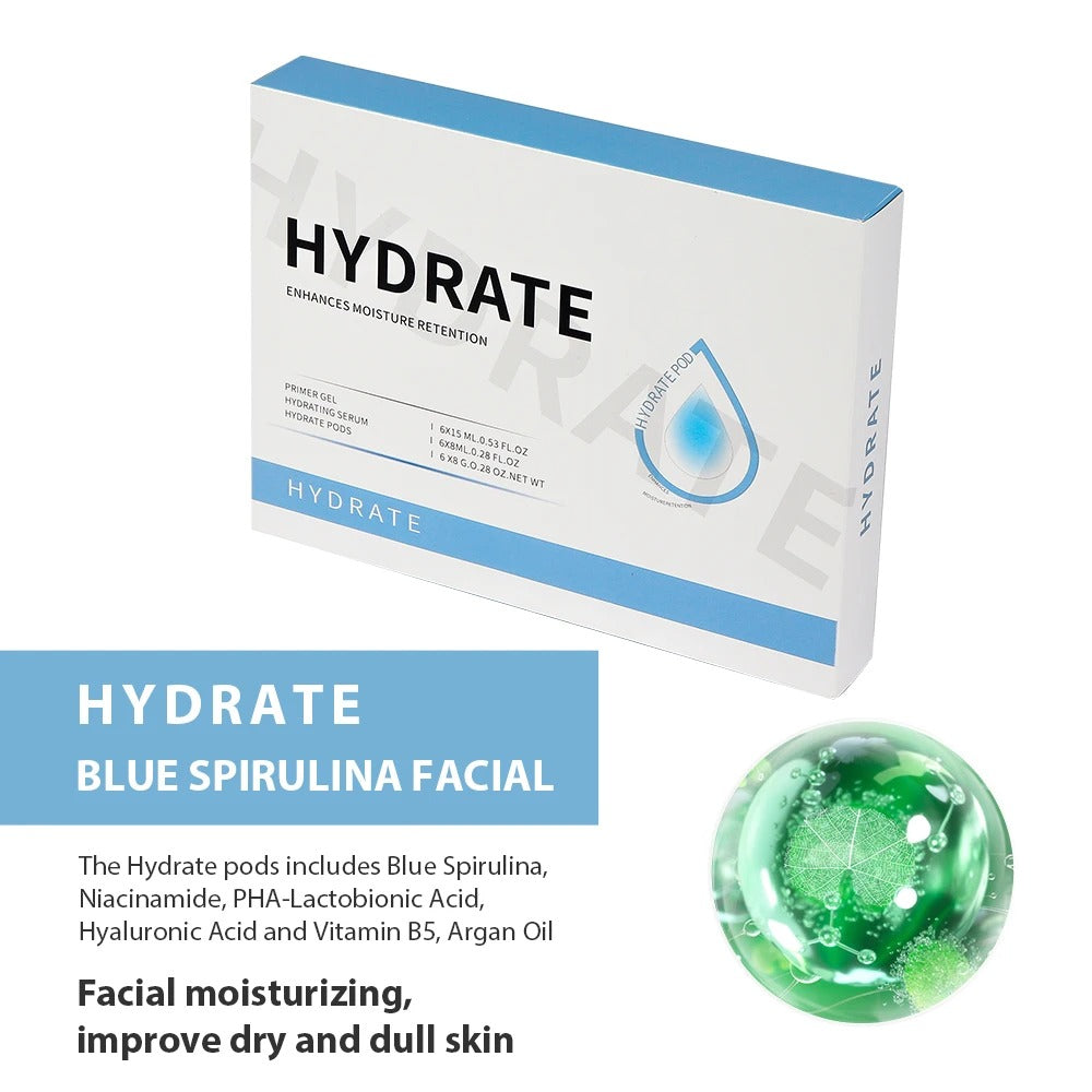 CO2 Pod Glam Pod – Bubble Facial Machine for Aqua Facial Skincare & CO2 Serum Gels for a Revitalized Glow