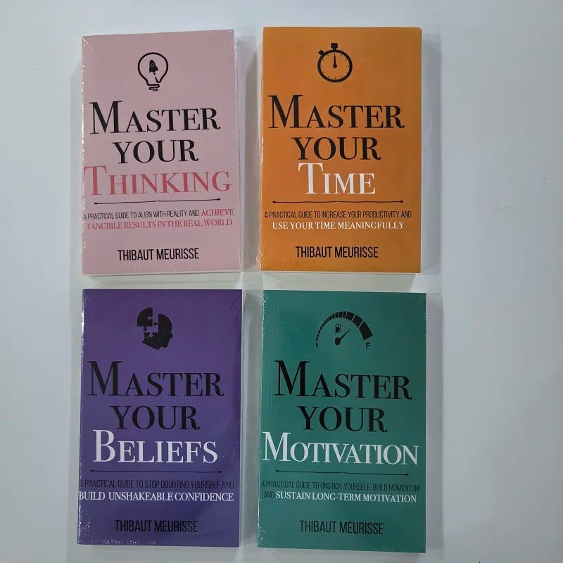 Master Your Thinking, Time, Beliefs, Motivation by Thibaut Meurisse – Better Manage Your Feelings | English Original Novel