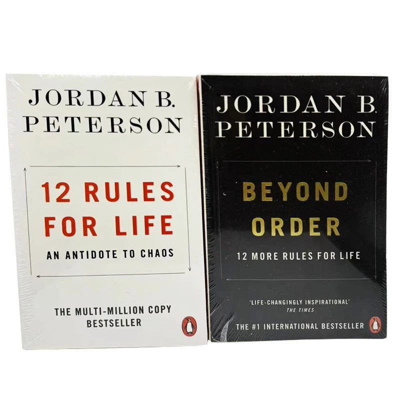 12 Rules for Life & Beyond Order by Jordan B. Peterson – English Paperback Book Set