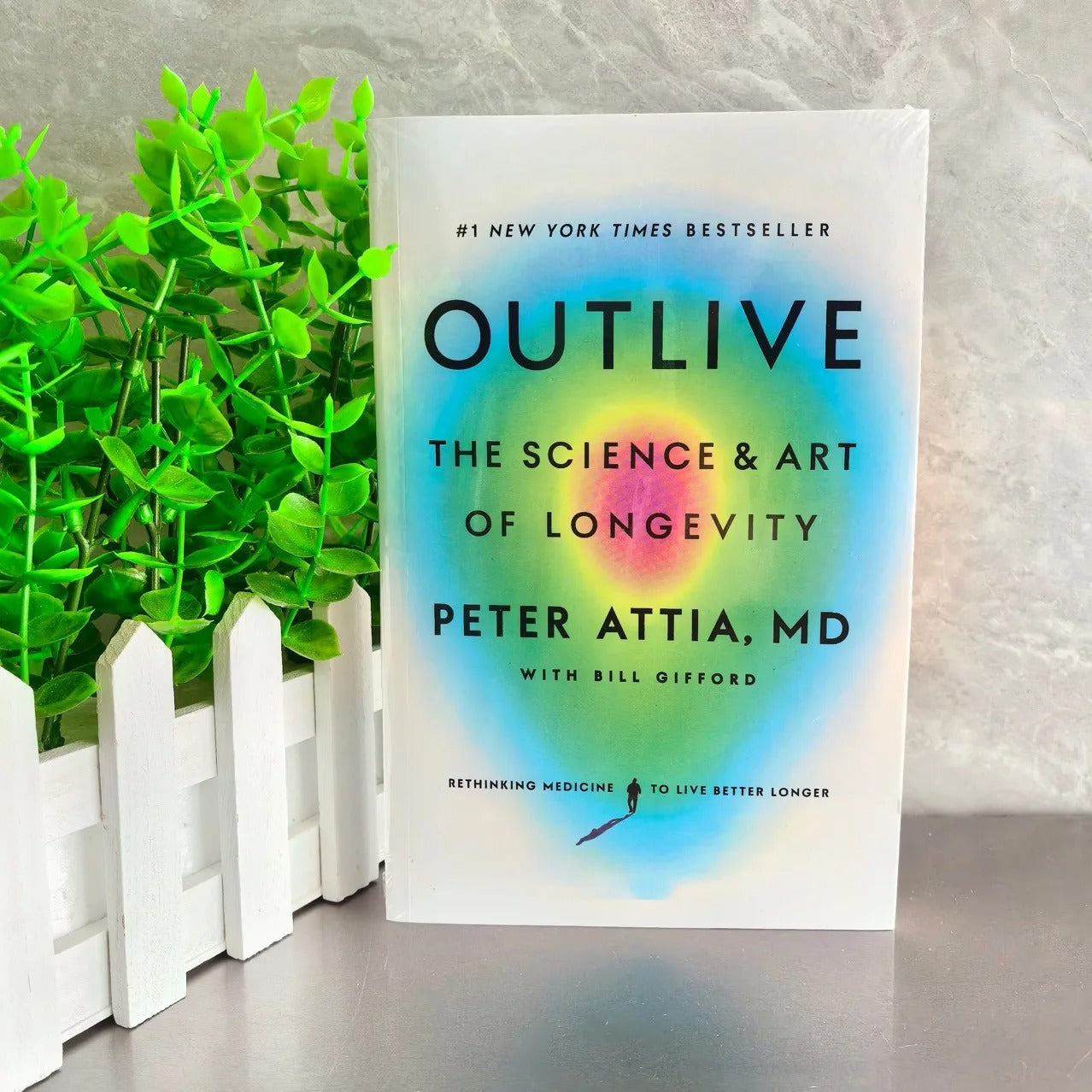 Outlive by Peter Attia – The Science and Art of Longevity (Paperback Book in English)