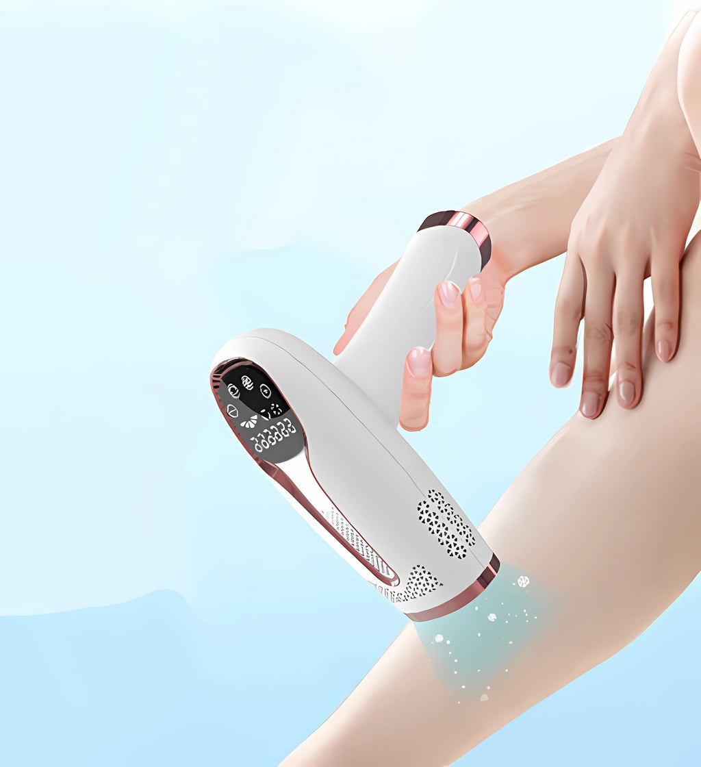 IPL Epilator Permanent Laser Hair Removal – 999,999 Pulses Depilador a Laser for Bikini, Body & Face