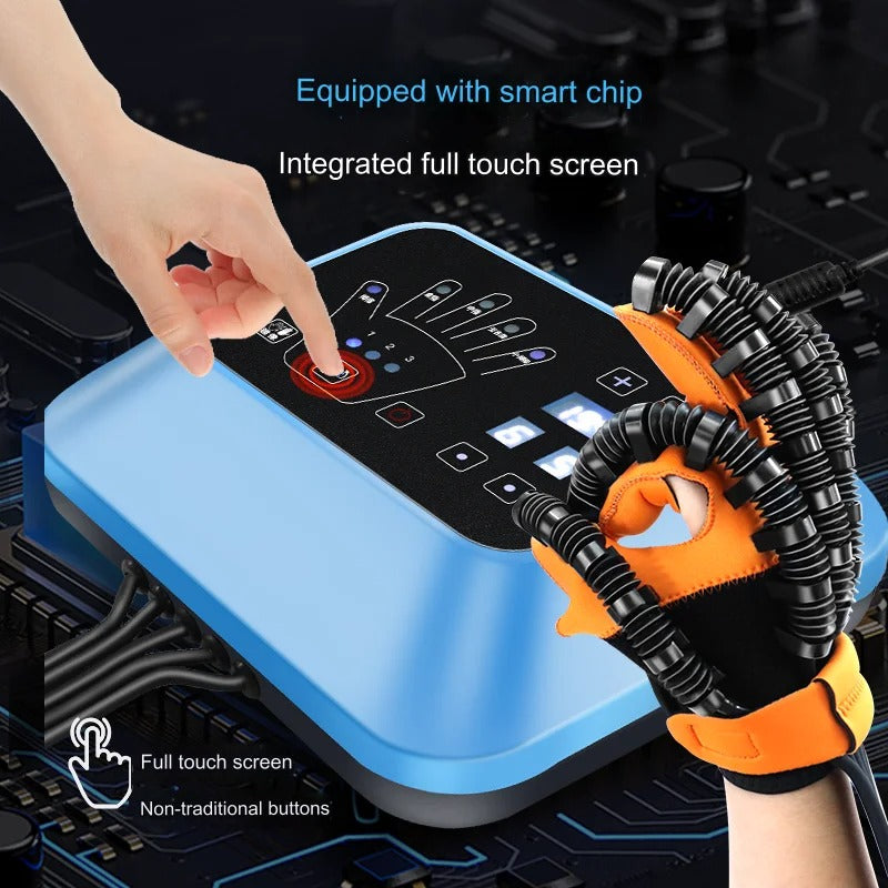 Portable Rehabilitation Robot Gloves – Stroke, Hemiplegia & Cerebral Infarction Finger Exerciser for Hand Function Repair