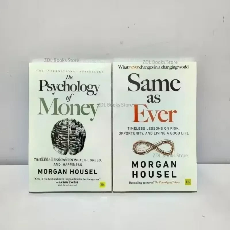 The Psychology of Money & Same As Ever – Two Powerful Books by Morgan Housel (English Paperback)