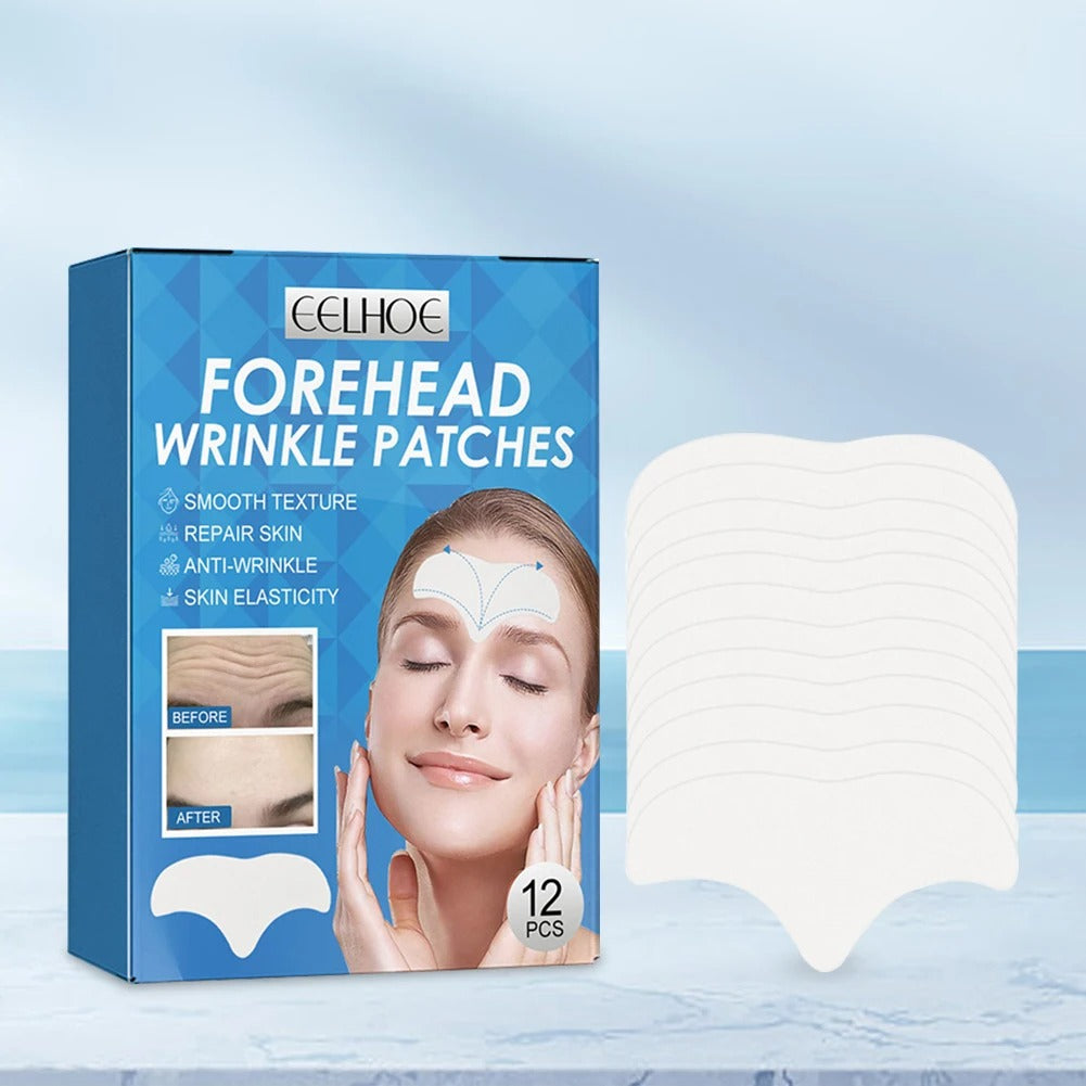 12PCS Head Lines Remover Masks – Anti-Aging, Moisturizing, and Lifting Forehead Wrinkle Patches