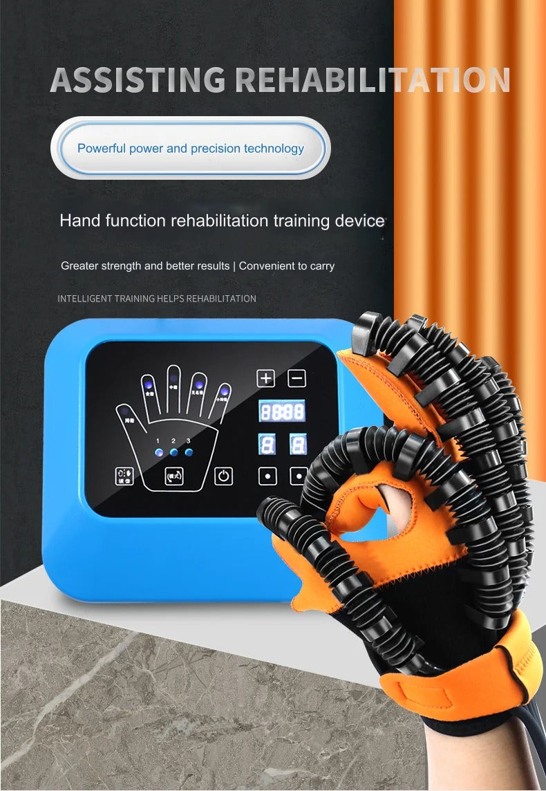 Portable Rehabilitation Robot Gloves – Stroke, Hemiplegia & Cerebral Infarction Finger Exerciser for Hand Function Repair