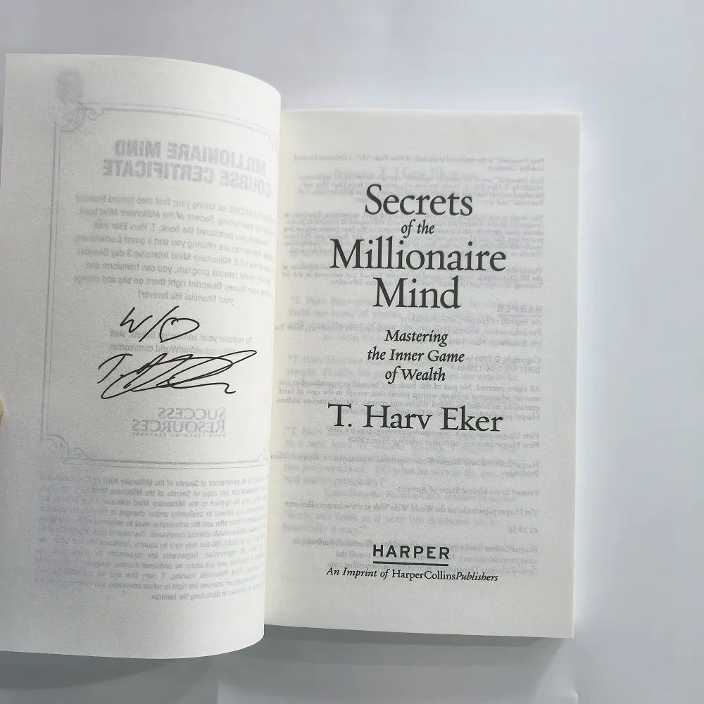Secrets of The Millionaire Mind: Mastering The Inner Game of Wealth by T. Harv Eker (Finance Books)