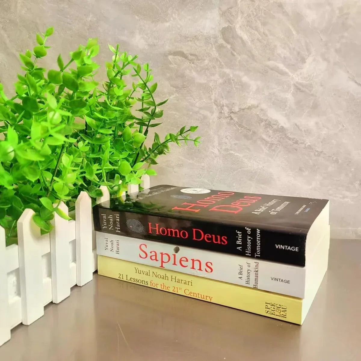 Yuval Noah Harari Books Set (Sapiens, Homo Deus, 21 Lessons for the 21st Century) – Paperback Collection in English