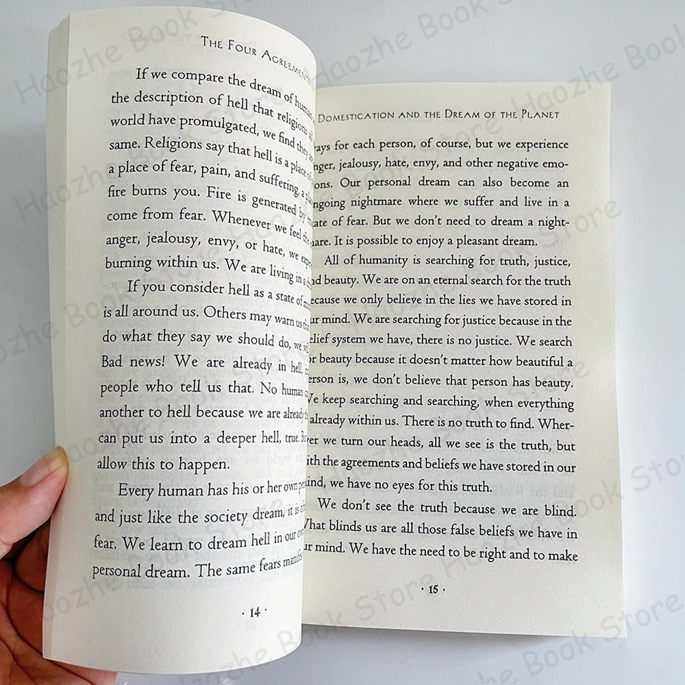 The Four Agreements: A Practical Guide to Personal Freedom by Don Miguel Ruiz (Success & Self-Help)