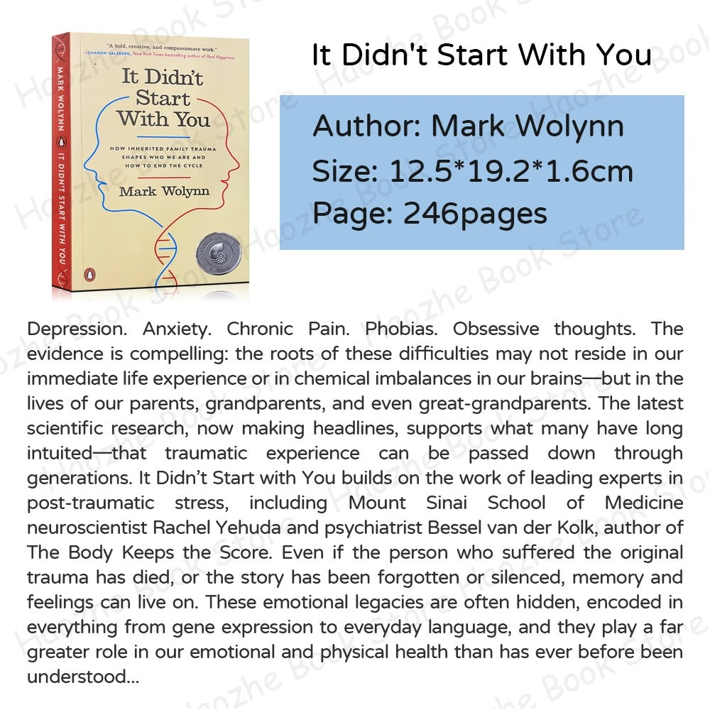 It Didn't Start with You: How Inherited Family Trauma Shapes Who We Are and How to End the Cycle | English Paperback Book