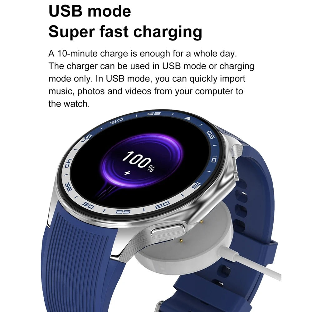 OPPO Watch X AMOLED 32GB Smartwatch – Waterproof, Bluetooth Call, TWS Music, and 3D UI Mode