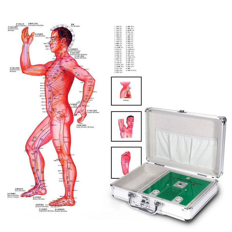 Chinese Medicine Quantum Magnetic Body Analyzer – Meridian Health Diagnostic & Acupuncture Device for Personal Care