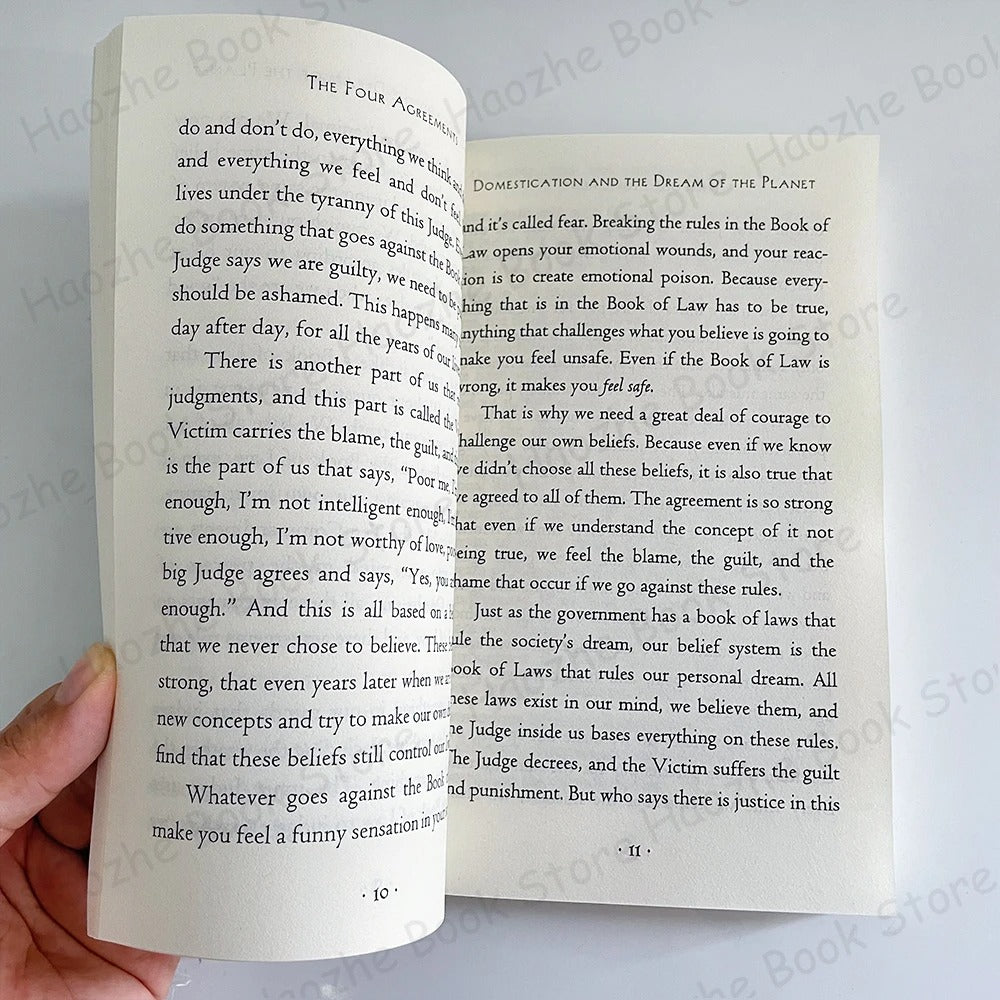 The Four Agreements: A Practical Guide to Personal Freedom by Don Miguel Ruiz (Success & Self-Help)