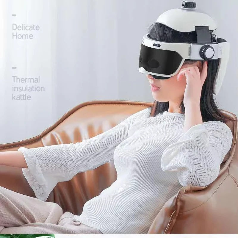 Electric Scalp Massager – New Generation Head Massager & Brain Massage Helmet for Home Use, Eye & Head Relaxation