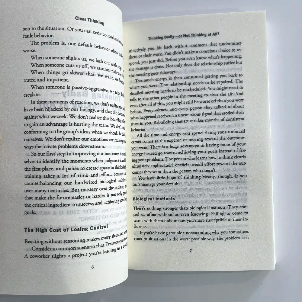 Clear Thinking: Turning Ordinary Moments into Extraordinary Results (English Book)