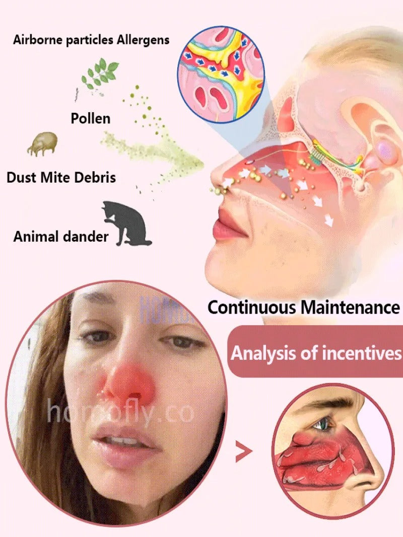 Clean Nose, Relieve Nasal Congestion & Dryness, Breathe Well, Refreshing Facial Care