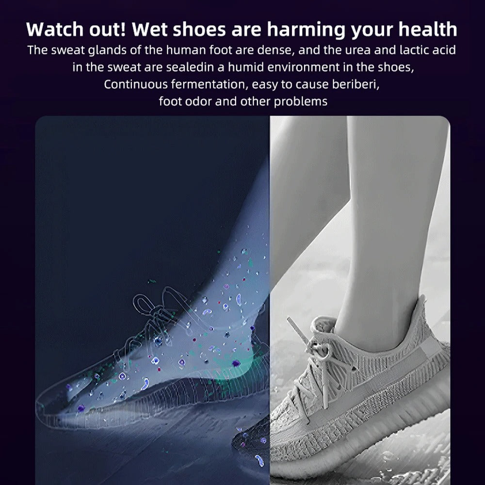 Electric Shoe Dryer – Quick Drying Footwear, Boot, Slippers & Sneaker Dryer